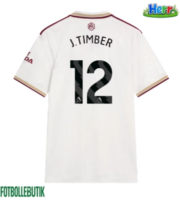 Arsenal Jurrien Timber #12 Tredje Tröja 2025-26 Kortärmad